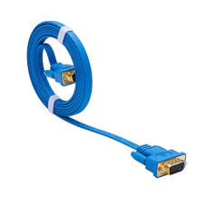 Deals and Offers on - DTECH Slim Flexible 6 Feet VGA Cable Male to Male 1080p High Resolution Computer Monitor Cord Deals, Discounts & Offers on - DTECH Slim Flexible 6 Feet VGA Cable Male to Male 1080p High Resolution Computer Monitor Cord