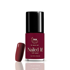 Deals, Discounts & Offers on Beauty Care - TNW -The Natural Wash Nailed It!| Nail Polish | Chip Resistant | Pigmented | Long Lasting | Quick Drying | Nail Care | 11ml (Red)