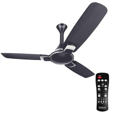 Deals, Discounts & Offers on  - Hindware Smart Appliances Saud 1200MM Metallic Cloud Grey Color BLDC Copper Motor 5 Star Rated High-Speed fan Remote Control Energy Efficient with Aerodynamic Aluminium Blades Ceiling Fan