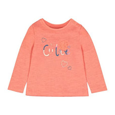 Deals, Discounts & Offers on Men - Mothercare Girls Coral Hi Cutie T-Shirt (206754971-P)