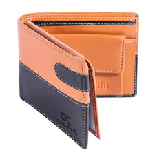Deals, Discounts & Offers on Bags, Wallets & Belts - Dezire Crafts Men Casual, Formal Black, Beige Artificial Leather Wallet (6 Card Slots) (Beige)