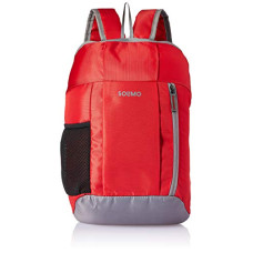 Deals and Offers on - Amazon Brand - Solimo Hiking Day Backpack, 15L, Red Deals, Discounts & Offers on - Amazon Brand - Solimo Hiking Day Backpack, 15L, Red