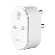 Deals, Discounts & Offers on Electronics - Acasa 16A Wi-Fi Pro Smart Plug | Alexa & Google Home Compatible | Surge Protector & Energy Monitor
