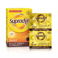 Deals, Discounts & Offers on  - Supradyn Multivitamins Tablets With Minerals And Trace Elements,Ppack of 120 Tablets (8 Strips)