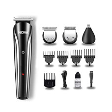 Deals, Discounts & Offers on Health & Personal Care - NOVA NG 1145/05 Trimmer 60 min Runtime 9 Length Settings(Black, Silver)