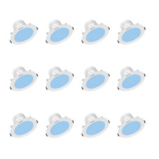 Deals and Offers on - Polycab 5 Watt LED Down Light Scintillate Integral Slim Round Smart Panel Offers Bright Lumination Long Lifespan No Harmful Radiation (Blue, 12 PCS, Cut Out: 3.14 inches) Deals, Discounts & Offers on - Polycab 5 Watt LED Down Light Scintillate Integral Slim Round Smart Panel Offers Bright Lumination Long Lifespan No Harmful Radiation (Blue, 12 PCS, Cut Out: 3.14 inches)