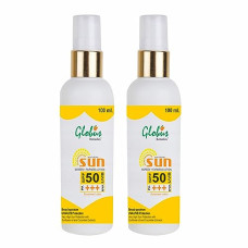 Deals, Discounts & Offers on  - Globus Remedies SPF 50 PA+++ Sunscreen Lotion With Fairness - 100 ml (Pack of 2)