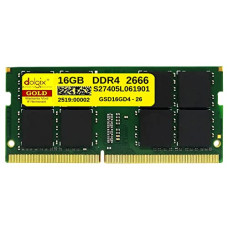 Deals and Offers on - Dolgix Gold 16GB DDR4 2666MHz Laptop/Notebook RAM (Memory) CL-19 (2Rx8 Dual Rank) SO-DIMM | PC4-21300, 5 Years Warranty (Made in India) Deals, Discounts & Offers on - Dolgix Gold 16GB DDR4 2666MHz Laptop/Notebook RAM (Memory) CL-19 (2Rx8 Dual Rank) SO-DIMM | PC4-21300, 5 Years Warranty (Made in India)
