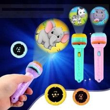Deals and Offers on - Graphene Mini Projector Torch Toy with 3 Slides, 24 Patterns - Safe, ABS Material, Easy, Creative Learning & Bedtime Stories, Transform to Night Light Deals, Discounts & Offers on - Graphene Mini Projector Torch Toy with 3 Slides, 24 Patterns - Safe, ABS Material, Easy, Creative Learning & Bedtime Stories, Transform to Night Light