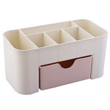Deals, Discounts & Offers on  - Entisia Plastic Cosmetic Storage Box - 1 Pcs Multi Functional Make Up Cosmetic Drawer Type Storage Box, Case Holder Stand