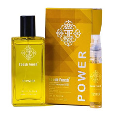 Deals and Offers on Beauty Care - FOOSH FOOSH Power Perfume 50 ml | Eau De Parfum | For Men & Women | Long Lasting Fragrance | Refreshing Notes | Unisex - Pack of 1 Deals, Discounts & Offers on Beauty Care - FOOSH FOOSH Power Perfume 50 ml | Eau De Parfum | For Men & Women | Long Lasting Fragrance | Refreshing Notes | Unisex - Pack of 1