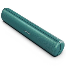 Deals, Discounts & Offers on Electronics - Ambrane 16W Portable Soundbar, 5 Hours Playtime, BoostedBass Wireless Speaker with mesh Design, Crystal-Clear Sound Quality,Waterproof, in-Built Mic with Voice Assistance (Evoke Beam 16, Green)