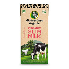 Deals, Discounts & Offers on  - [Specific Users] Akshayakalpa Organic Slim Milk (UHT) Pack of 4 (1 Ltr)