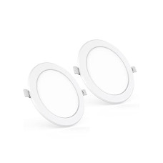 Deals, Discounts & Offers on  - Polycab 12W LED Panel Light Scintillate Edge Slim Round Smart Offers Bright Lumination Long Lifespan No Harmful Radiation (Warm White, 3000K, 2 PCS, Cut Out: 5.9 inches)