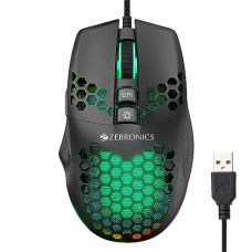 Deals and Offers on - Zebronics Newly Launched Crosshair Premium Gaming RGB Mouse with Up to 7200 DPI, Included Custom Magnetic Side Plates, High Accuracy,Gaming Grade Sensor,Advanced Windows Software,Light Weight Mouse Deals, Discounts & Offers on - Zebronics Newly Launched Crosshair Premium Gaming RGB Mouse with Up to 7200 DPI, Included Custom Magnetic Side Plates, High Accuracy,Gaming Grade Sensor,Advanced Windows Software,Light Weight Mouse