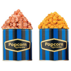 Deals, Discounts & Offers on  - Popcorn & Company Festive Gift Combo Pack of 2 Tins (Crunchy Lichi -130 Gm & Tomato Burst Popcorn -80 Gm) - 210 GM
