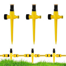 Deals, Discounts & Offers on Gardening Tools - HASTHIP Garden Sprinker For Garden Agriculture Watering, 360 Rotating Irrigation Sprinkler Adjustable Irrigation Angle Sprinkler, Gardening Watering Systems