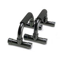 Deals, Discounts & Offers on  - Unisex Plastic Push Up Bar 1 Pair (Black)