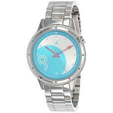 Deals, Discounts & Offers on Women - Fastrack Space Analog Blue Dial Women's Watch-NN6194SM01/NN6194SM01