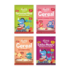 Deals and Offers on - Slurrp Farm Ragi Trial Pack Combo, No Sugar No Salt, Rich in Calcium, Easy Deals, Discounts & Offers on - Slurrp Farm Ragi Trial Pack Combo, No Sugar No Salt, Rich in Calcium, Easy