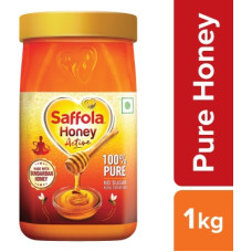 Deals, Discounts & Offers on Food and Health - Saffola Honey Active, Made with Sundarban Forest Honey, 100% Pure, No sugar adulteration (1 kg)