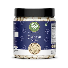Deals, Discounts & Offers on  - Go Vegan Raw Cashew W320 Grade 1Kg | kaju | Premium Whole Cashews | Whole Crunchy Cashews Jar Pack