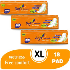 Deals, Discounts & Offers on  - soft & secure Dry feel XL sanitary pad, Soft & Rash free