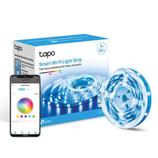 Deals and Offers on - TP-Link Tapo Smart LED Light Strip, 16million RGB Colors, Sync-to-Sound, 16.4ft, 13.5W Wi-Fi LED Lights, Works with Alexa & Google Assistant, Trimmable, No Hub Required, 1-Year Warranty (Tapo L900-5) Deals, Discounts & Offers on - TP-Link Tapo Smart LED Light Strip, 16million RGB Colors, Sync-to-Sound, 16.4ft, 13.5W Wi-Fi LED Lights, Works with Alexa & Google Assistant, Trimmable, No Hub Required, 1-Year Warranty (Tapo L900-5)