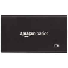 Deals, Discounts & Offers on  - Amazon Basics Portable 1TB SSD, USB 3.2 Gen 2x2 (20Gbps, Type-C), Read Speed up to 2000MB/s