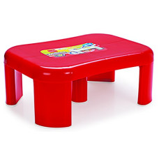 Deals, Discounts & Offers on Furniture - Cello Endura Tuff Plastic Seat Stool, Big, Red