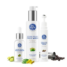 Deals and Offers on - The Moms Co Natural Vita Rich Night Repair Combo with Vita Rich Face Wash, Face Serum & Under Eye Cream Deals, Discounts & Offers on - The Moms Co Natural Vita Rich Night Repair Combo with Vita Rich Face Wash, Face Serum & Under Eye Cream