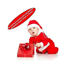 Deals, Discounts & Offers on  - ZECIBEL Santa Claus Dress Costume For Boys Girls Kids (6 Months-18 Months)