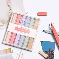 Deals, Discounts & Offers on Stationery - CLOSAL 6 Pcs Aesthetic Cute Highlighters Bible Highlighters | Set Of 6 Pens | Chisel Tip Fine Grip Marker | Chic Modern Minimal Pastel Tip Highlighters