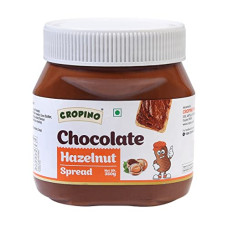 Deals and Offers on - CROPINO Chocolate Hazelnut Spread - 350g | Premium Chocolate | Quality Hazelnuts | Vegan | Rich in Nutrients | 6.3G Protein | Gluten Free | Ready to Eat | Best Deals, Discounts & Offers on - CROPINO Chocolate Hazelnut Spread - 350g | Premium Chocolate | Quality Hazelnuts | Vegan | Rich in Nutrients | 6.3G Protein | Gluten Free | Ready to Eat | Best