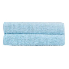 Deals, Discounts & Offers on Home Improvement - Bathla Spic & Span Multi Purpose Micro Fiber Cleaning Cloth - 340 GSM: 30cmx30cm (Pack of 2 - Light Blue)