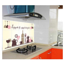 Deals and Offers on - JAAMSO ROYALS PVC Vinyl Self Adhesive Removable Heat Oil Proof Waterproof Kitchen Cookery Set Kitchen dcor Wall Stickers Deals, Discounts & Offers on - JAAMSO ROYALS PVC Vinyl Self Adhesive Removable Heat Oil Proof Waterproof Kitchen Cookery Set Kitchen dcor Wall Stickers