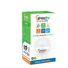 Deals, Discounts & Offers on  - Gramlite Base B22D 12-Watt Super Bright LED Bulb Non-Dimmable Cool Day Light For Home/Office (Pack of 1,Cool White)