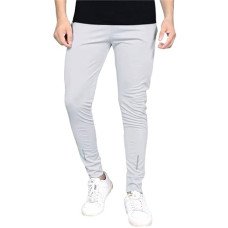 Deals, Discounts & Offers on Men - Selvia Men's Solid Lycra Full Elastic Jogger Track Pant(446TK115N-S_Grey)