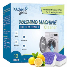 Deals and Offers on - Kitchengenix's Washing Machine Cleaning Tablet, Descaling Powder Tablets, Washing Machine Deep Cleaner, Deep Cleaner Tablet All Companys Front Nd Top Load Machine Deals, Discounts & Offers on - Kitchengenix's Washing Machine Cleaning Tablet, Descaling Powder Tablets, Washing Machine Deep Cleaner, Deep Cleaner Tablet All Companys Front Nd Top Load Machine