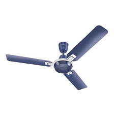 Deals and Offers on - Hindware Snowcrest Arija Metallic 1200mm Designer 3 Blade Ceiling Fan with Premium Metallic Finish, Dust Resistant Aerodynamic Blades For Even Air Distribution (Cobalt Blue) Deals, Discounts & Offers on - Hindware Snowcrest Arija Metallic 1200mm Designer 3 Blade Ceiling Fan with Premium Metallic Finish, Dust Resistant Aerodynamic Blades For Even Air Distribution (Cobalt Blue)
