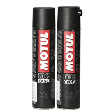 Deals, Discounts & Offers on  - Motul Combo of C2 Chain Lube (400 ml) and C1 Chain Clean For All Bikes (400 ml) (LBCH014)