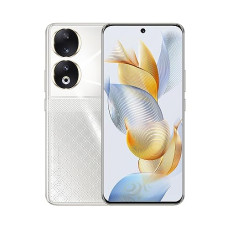 Deals, Discounts & Offers on Electronics - HONOR 90 (Diamond Silver, 8GB + 256GB) | India's First Eye Risk-Free Display | 200MP Main & 50MP Selfie Camera | Segment First Quad-Curved AMOLED Screen | Without Charger