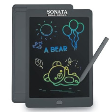 Deals and Offers on - SONATA gold Magic Slate LCD Writing Tablet Unbreakable with Stylus Pen Re-Writable with Screen for Educational, Drawing, Playing, Handwriting, Notes Gifts Deals, Discounts & Offers on - SONATA gold Magic Slate LCD Writing Tablet Unbreakable with Stylus Pen Re-Writable with Screen for Educational, Drawing, Playing, Handwriting, Notes Gifts
