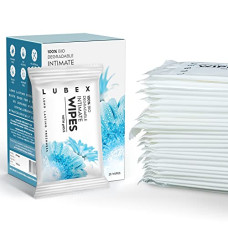 Deals, Discounts & Offers on Health & Personal Care - Lubex Natural Intimate Wipes For Pre/Post intimacy cleaning