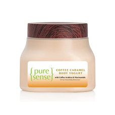 Deals, Discounts & Offers on Beauty Care - PureSense Coffee Caramel Body Yogurt with Coffee Arabica & Niacinamide | For Deeply Nourished, Moisturised and Glowing Skin | Light Weight Hydration | All Skin Types | 160ml