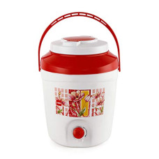 Deals and Offers on - Cello Atlas Insulated Water Jug, 10 litres, Red Deals, Discounts & Offers on - Cello Atlas Insulated Water Jug, 10 litres, Red