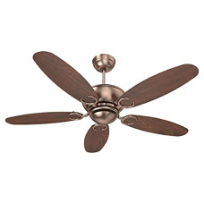 Deals, Discounts & Offers on  - Polycab Superia SP04 Super Premium 1200 mm Designer 5 blades Ceiling Fan and 2 years warranty (Antique Copper Rosewood)