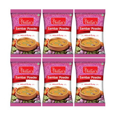 Deals and Offers on - Thillai's Sambar Powder (Pack of 6) Deals, Discounts & Offers on - Thillai's Sambar Powder (Pack of 6)