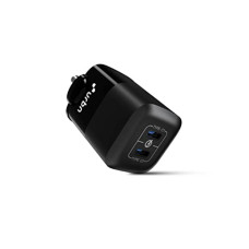 Deals, Discounts & Offers on Laptop Accessories - URBN 40W (20W + 20W) Dual Port USB-C (Type C) Wall Charger, Fast Charging GaN Adapter