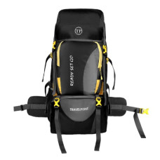 Deals, Discounts & Offers on Backpacks - TRAVELPOINT 60L Waterproof Travel Backpack for Hiking, Trekking, Camping Rucksack with Shoe Compartment, Tourist, Mountain & Climbing Bag